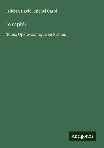 Produktbild: Le saphir