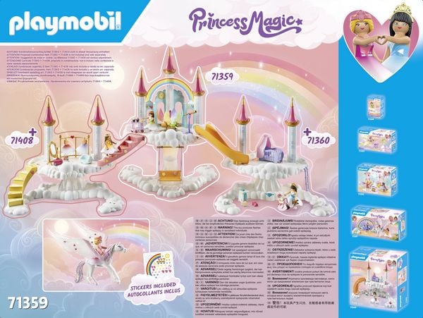 Produktbild: PLAYMOBIL 71359 Himmlisches Regenbogenschloss