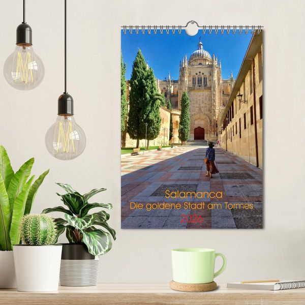 Produktbild: Salamanca. Die goldene Stadt am Tormes (Wandkalender 2026 DIN A4 hoch), CALVENDO Monatskalender