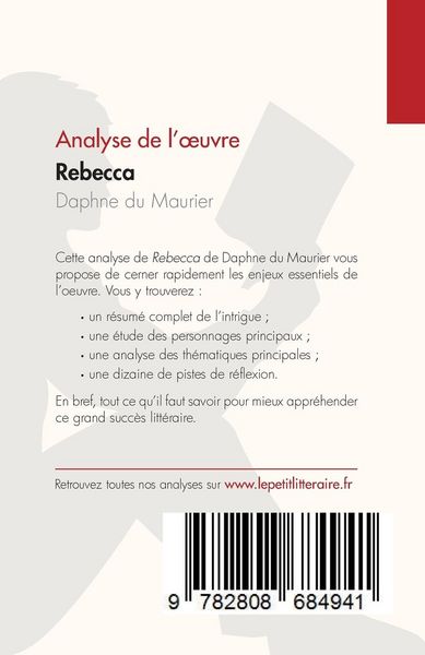 Produktbild: Rebecca de Daphne du Maurier (Analyse de l'&iquest;uvre)