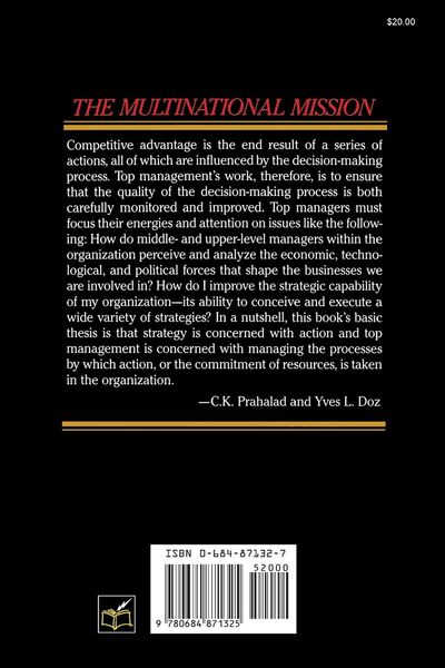Produktbild: The Multinational Mission