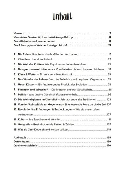 Produktbild: Allgemeinwissen f&uuml;r Teenager &ndash; Alles, was Du wissen musst!