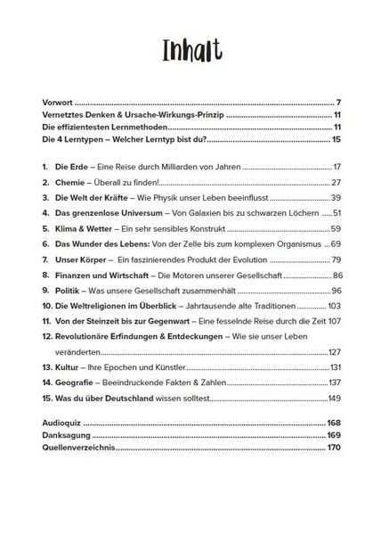 Produktbild: Allgemeinwissen f&uuml;r Teenager &ndash; Alles, was Du wissen musst!