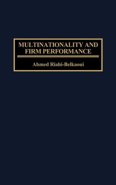 Produktbild: Multinationality and Firm Performance