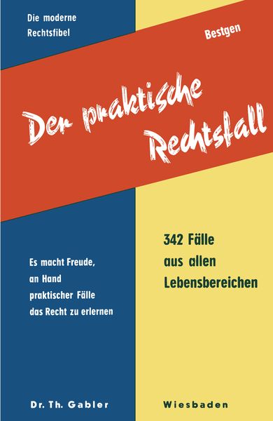 Produktbild: Der praktische Rechtsfall