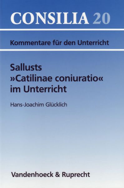 Produktbild: Sallusts &raquo;Catilinae coniuratio&laquo; im Unterricht