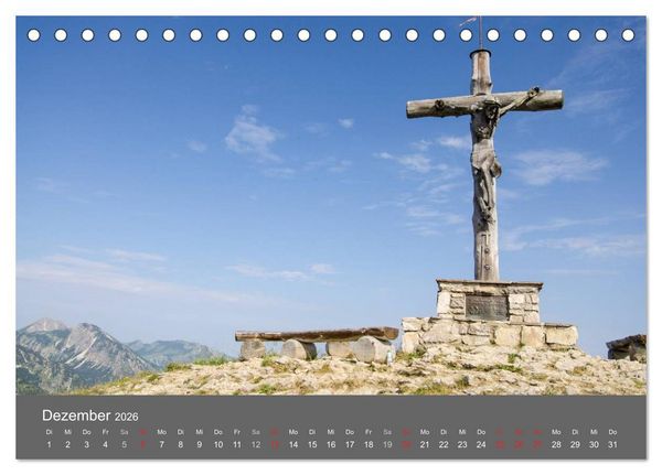 Produktbild: Tannheimer Tal (Tischkalender 2026 DIN A5 quer), CALVENDO Monatskalender