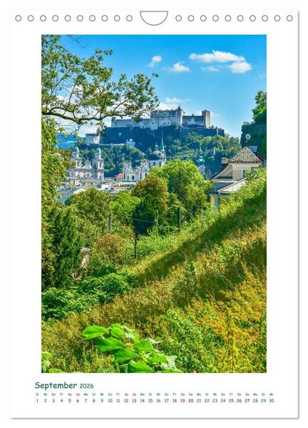 Produktbild: Salzburg - Gesichter einer Stadt (Wandkalender 2026 DIN A4 hoch), CALVENDO Monatskalender