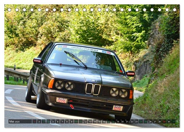 Produktbild: OLDTIMER BERGRENNEN - BMW Fahrzeuge (Tischkalender 2025 DIN A5 quer), CALVENDO Monatskalender