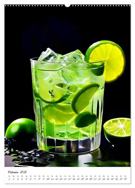 Produktbild: Mixology Meisterwerke (hochwertiger Premium Wandkalender 2026 DIN A2 hoch), Kunstdruck in Hochglanz