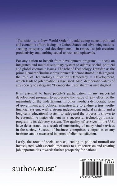 Produktbild: Transition to a New World Order