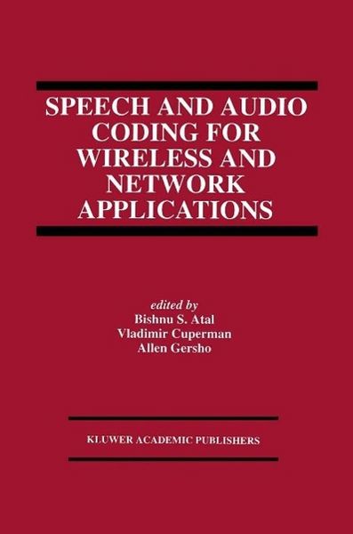 Produktbild: Speech and Audio Coding for Wireless and Network Applications
