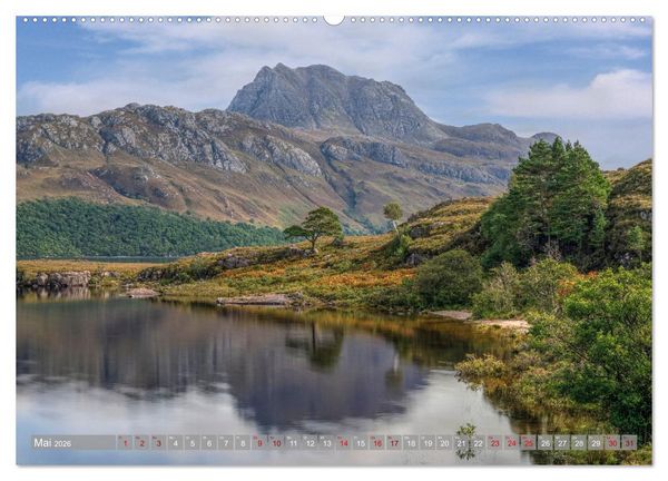Produktbild: Schottlands NC 500, der Roadtrip durch die wilden Highlands. (hochwertiger Premium Wandkalender 2026 DIN A2 quer), Kunstdruck in Hochglanz