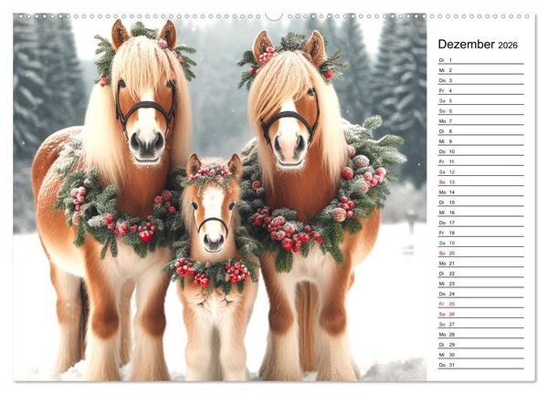 Produktbild: Tinker Tr&auml;ume - Ein Jahr auf zauberhaften Weiden (hochwertiger Premium Wandkalender 2026 DIN A2 quer), Kunstdruck in Hochglanz
