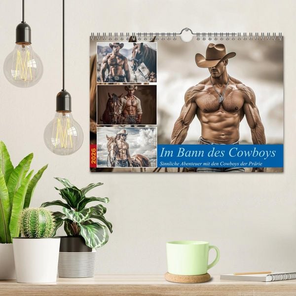 Produktbild: Im Bann des Cowboys (Wandkalender 2026 DIN A4 quer), CALVENDO Monatskalender