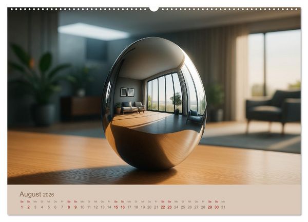 Produktbild: Verkehrte Welt - Bilderr&auml;tsel (hochwertiger Premium Wandkalender 2026 DIN A2 quer), Kunstdruck in Hochglanz
