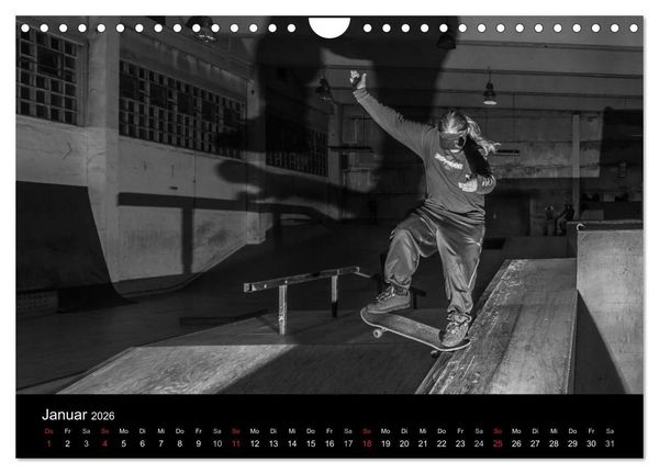 Produktbild: it's SKATEBOARDING (Wandkalender 2026 DIN A4 quer), CALVENDO Monatskalender