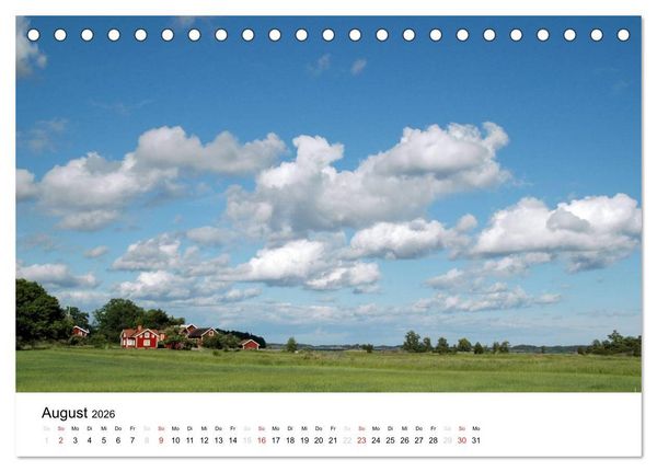 Produktbild: Wundervolles Schweden 2026 (Tischkalender 2026 DIN A5 quer), CALVENDO Monatskalender