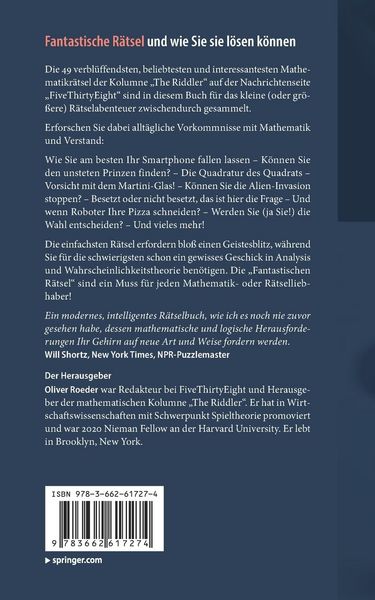 Produktbild: Fantastische R&auml;tsel und wie Sie sie l&ouml;sen k&ouml;nnen