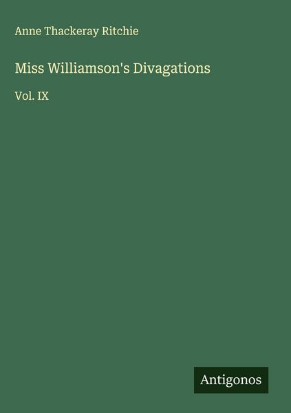 Produktbild: Miss Williamson's Divagations