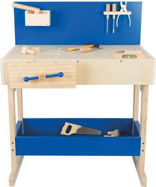 Produktbild: Kinderwerkbank blau mit Zubeh&ouml;r