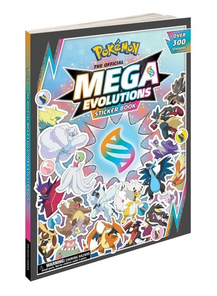 Produktbild: Pok&eacute;mon the Official Mega Evolutions Sticker Book