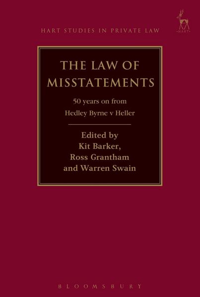 Produktbild: The Law of Misstatements