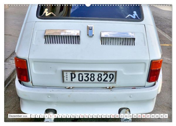 Produktbild: Best of Polski Fiat 126p (Wandkalender 2026 DIN A2 quer), CALVENDO Monatskalender