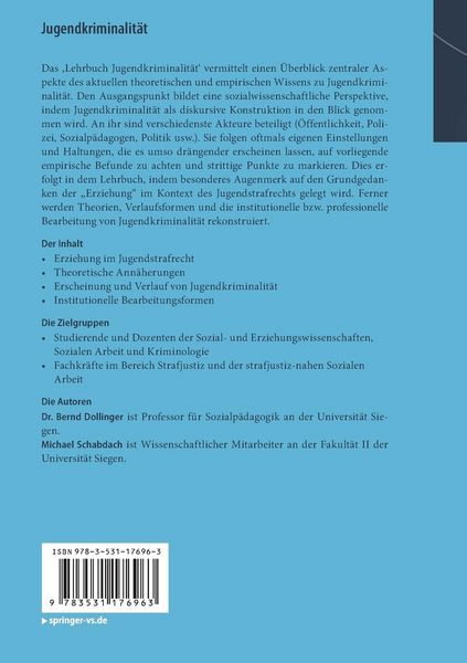 Produktbild: Jugendkriminalit&auml;t