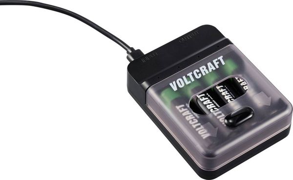 Produktbild: VOLTCRAFT VC-BC4-PB1 2in1 Ladeger&auml;t & Powerbank