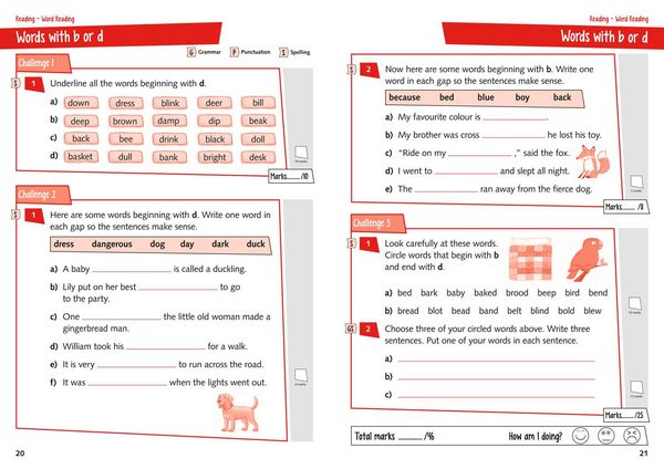 Produktbild: Leckie: P1/P2 English Practice Workbook