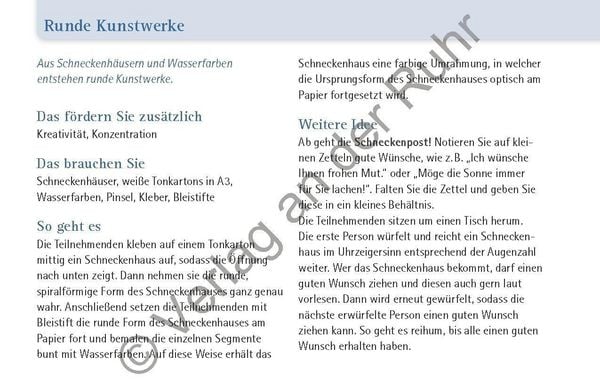 Produktbild: 10-Minuten-Aktivierungen mit Naturmaterialien