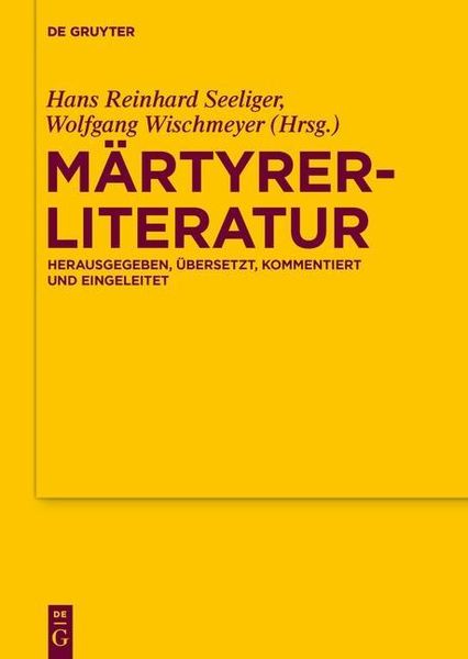 Produktbild: M&auml;rtyrerliteratur