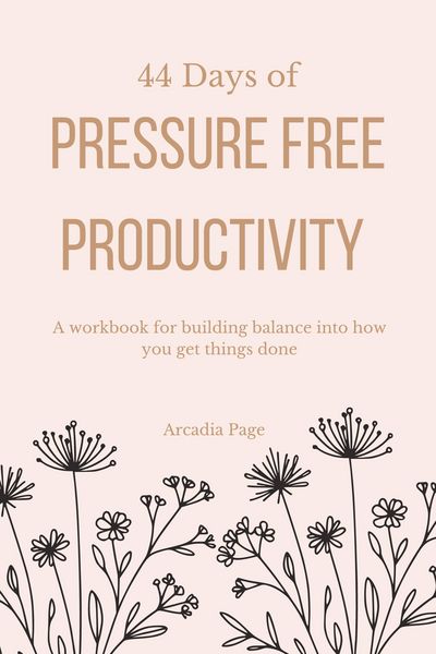 Produktbild: 44 Days of Pressure Free Productivity