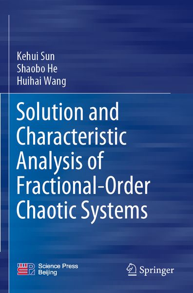 Produktbild: Solution and Characteristic Analysis of Fractional-Order Chaotic Systems