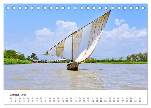 Produktbild: Kenia - Ein Land wie Afrika (Tischkalender 2026 DIN A5 quer), CALVENDO Monatskalender