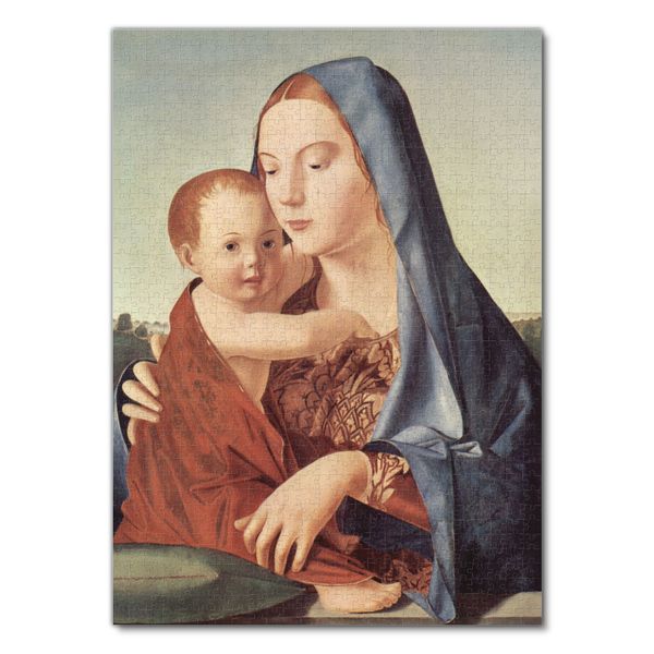 Produktbild: Lais Puzzle Antonello da Messina - Madonna, sog. Benson Madonna 1000 Teile