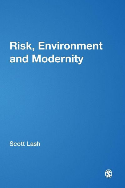 Produktbild: Risk, Environment and Modernity