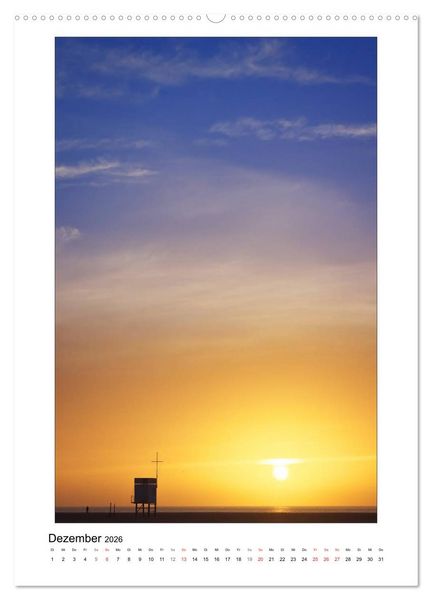 Produktbild: Amrum - Oomram, Kleine Insel - Gro&szlig;e Vielfalt (Wandkalender 2026 DIN A2 hoch), CALVENDO Monatskalender
