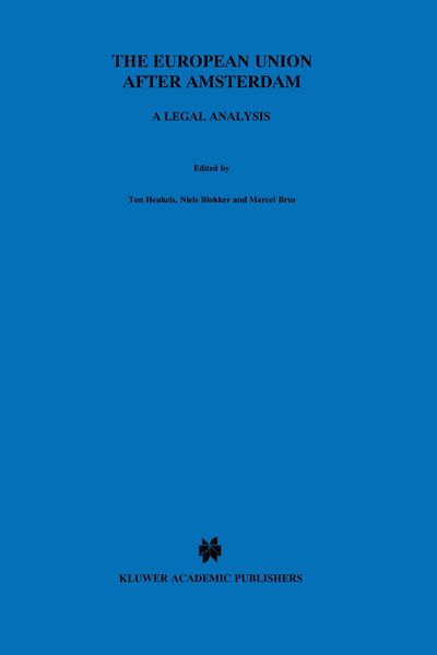Produktbild: European Union after Amsterdam