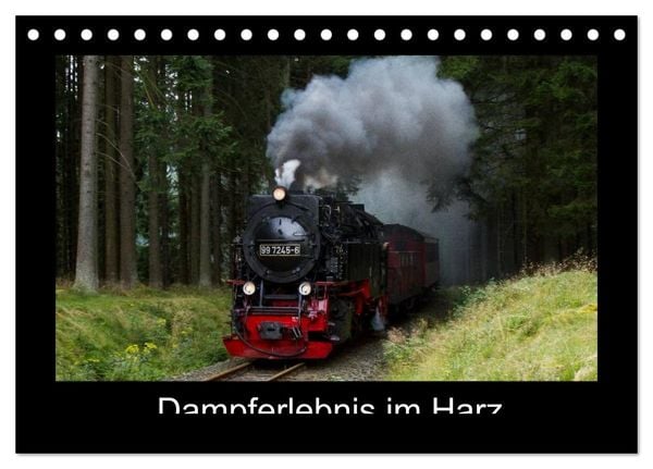 Produktbild: Dampferlebnis im Harz (Tischkalender 2026 DIN A5 quer), CALVENDO Monatskalender
