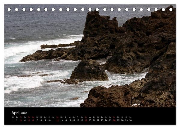 Produktbild: Mein Lanzarote (Tischkalender 2026 DIN A5 quer), CALVENDO Monatskalender