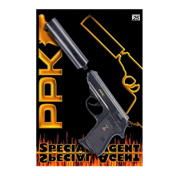 Produktbild: 25er Specialagent PPK mit Schalld&auml;mpfer