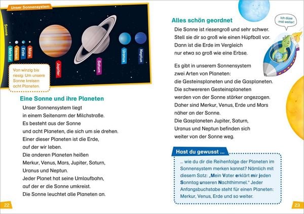 Produktbild: WAS IST WAS Erstes Lesen Band 2. Planeten