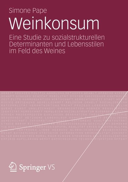 Produktbild: Weinkonsum
