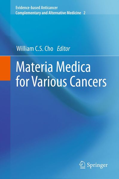 Produktbild: Materia Medica for Various Cancers
