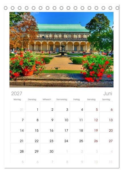 Produktbild: Tischplaner 2027 - Prag. Du bist so sch&ouml;n (A5 Tischkalender zum Aufstellen) CALVENDO