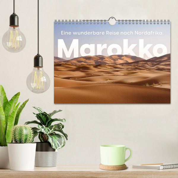 Produktbild: Marokko - Eine wunderbare Reise nach Nordafrika. (Wandkalender 2026 DIN A4 quer), CALVENDO Monatskalender