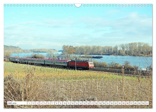 Produktbild: Die Baureihe 120 der Deutschen Bahn (Wandkalender 2026 DIN A3 quer), CALVENDO Monatskalender