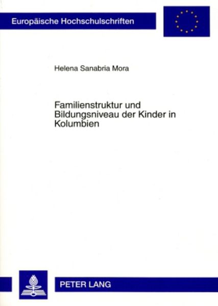 Produktbild: Familienstruktur und Bildungsniveau der Kinder in Kolumbien